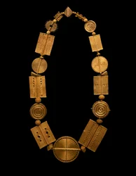 Halskette, Ghana, ca. 1900